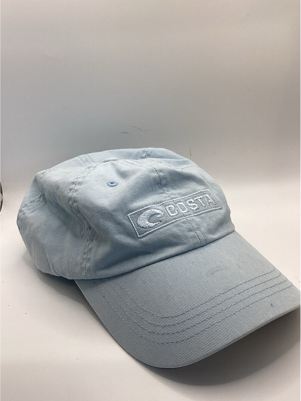 Costa Del Mar / Cotton Baseball Hat Easy Hat Ice Blue / One Size Mens Or Womens